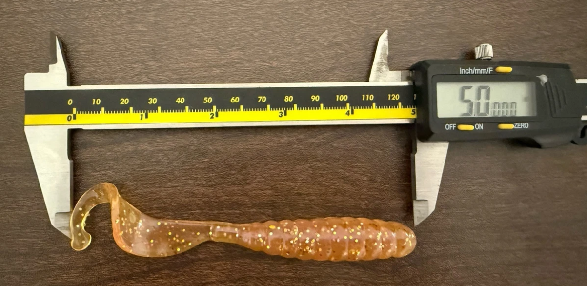 5 Inch Swimming Grub Mold