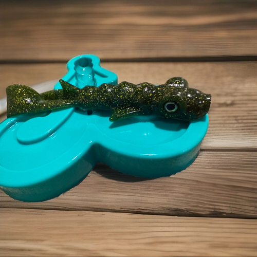 12 Inch Curly Tail Grub Swimbait Mold