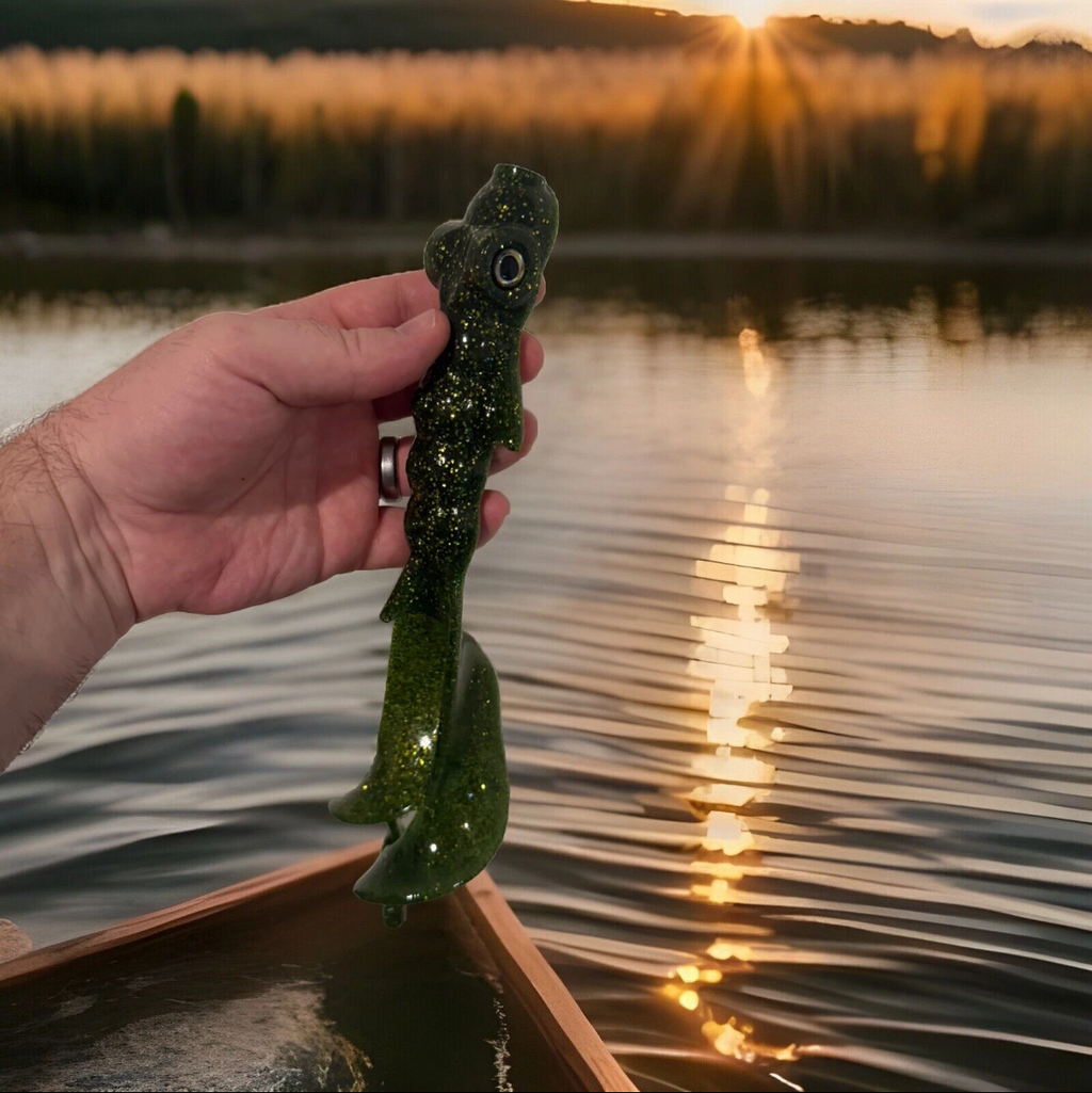 12 Inch Curly Tail Grub Swimbait Mold