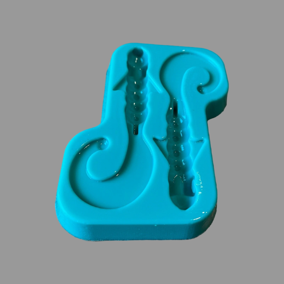 5 Inch Curly Tail Grub Mold