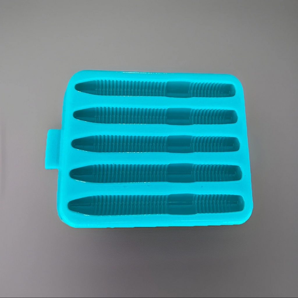 4 inch Stick Worm Mold