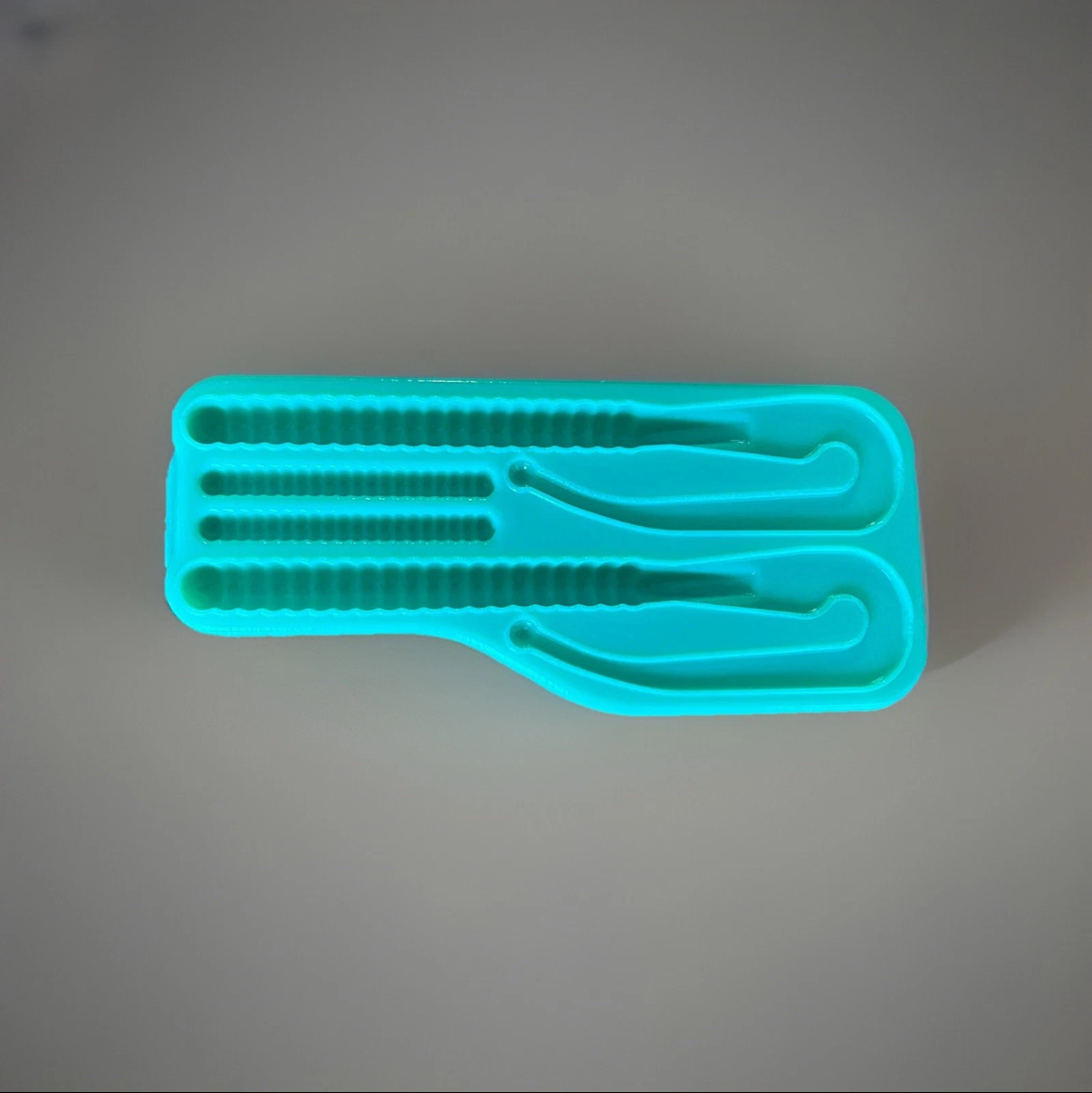 8 Inch Ribbon Tail Worm Mold