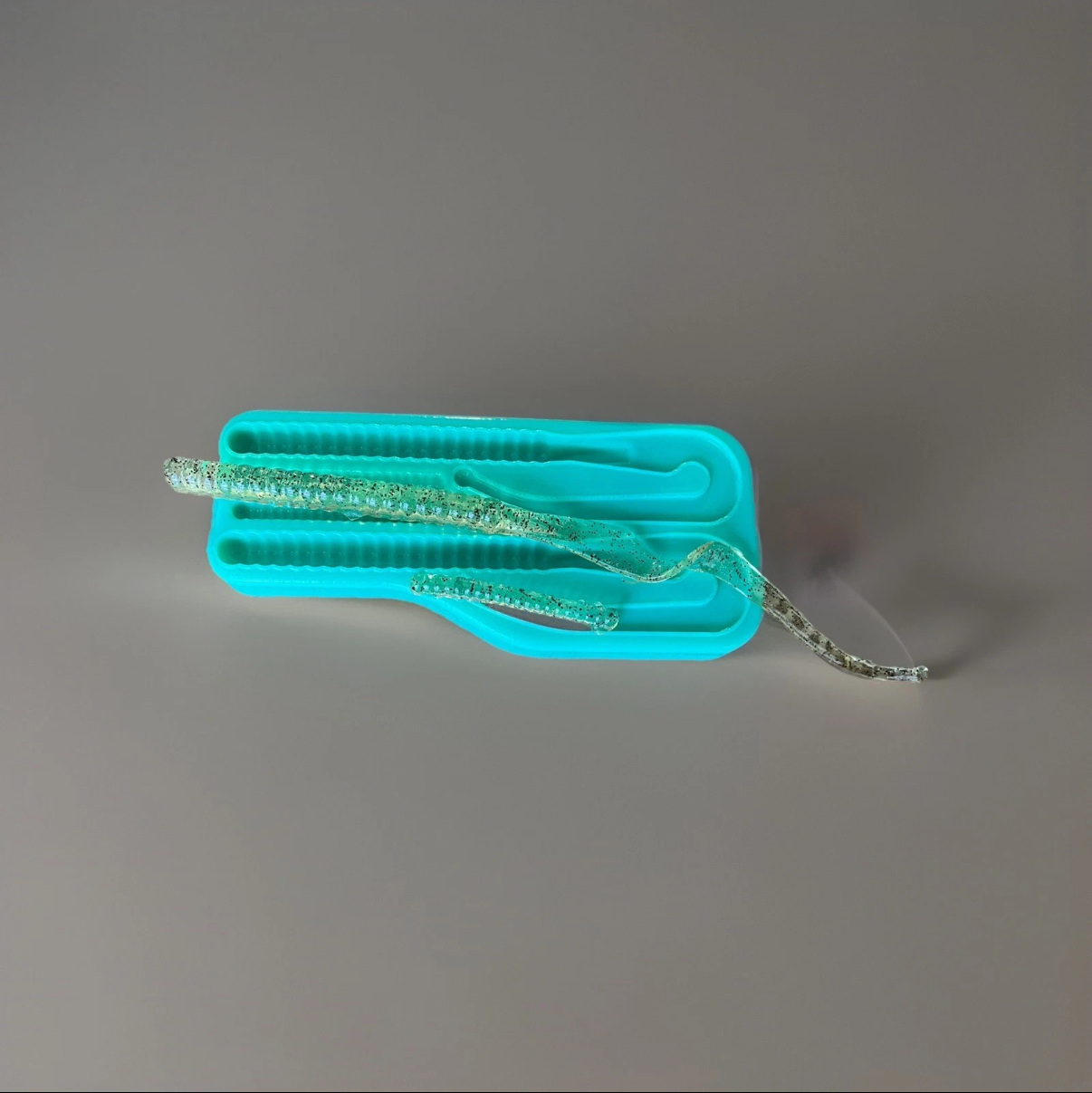 8 Inch Ribbon Tail Worm Mold