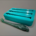 5 Inch Ribbed Swimbait Mold