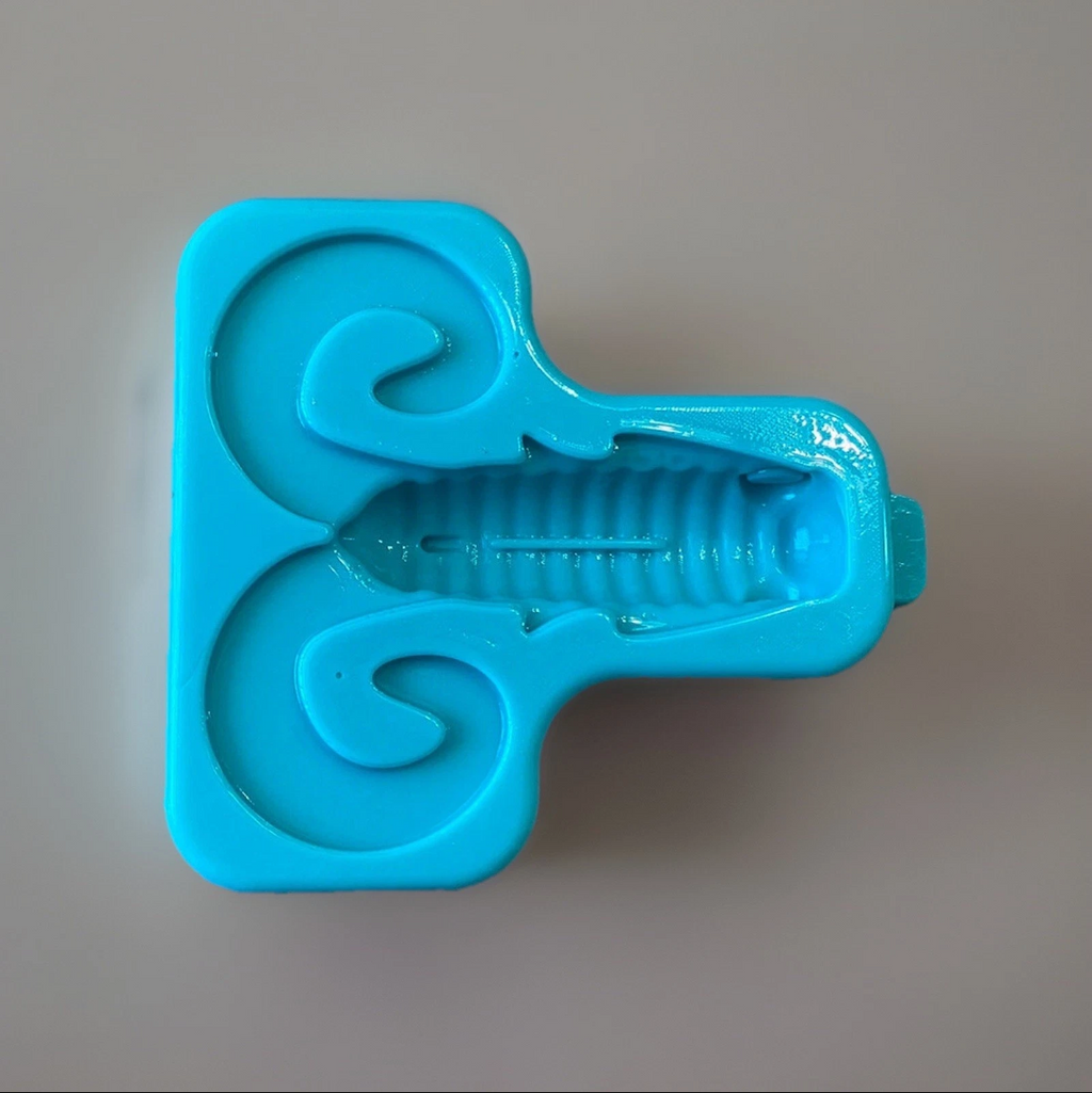 5 Inch Fat Swimming Grub Mold