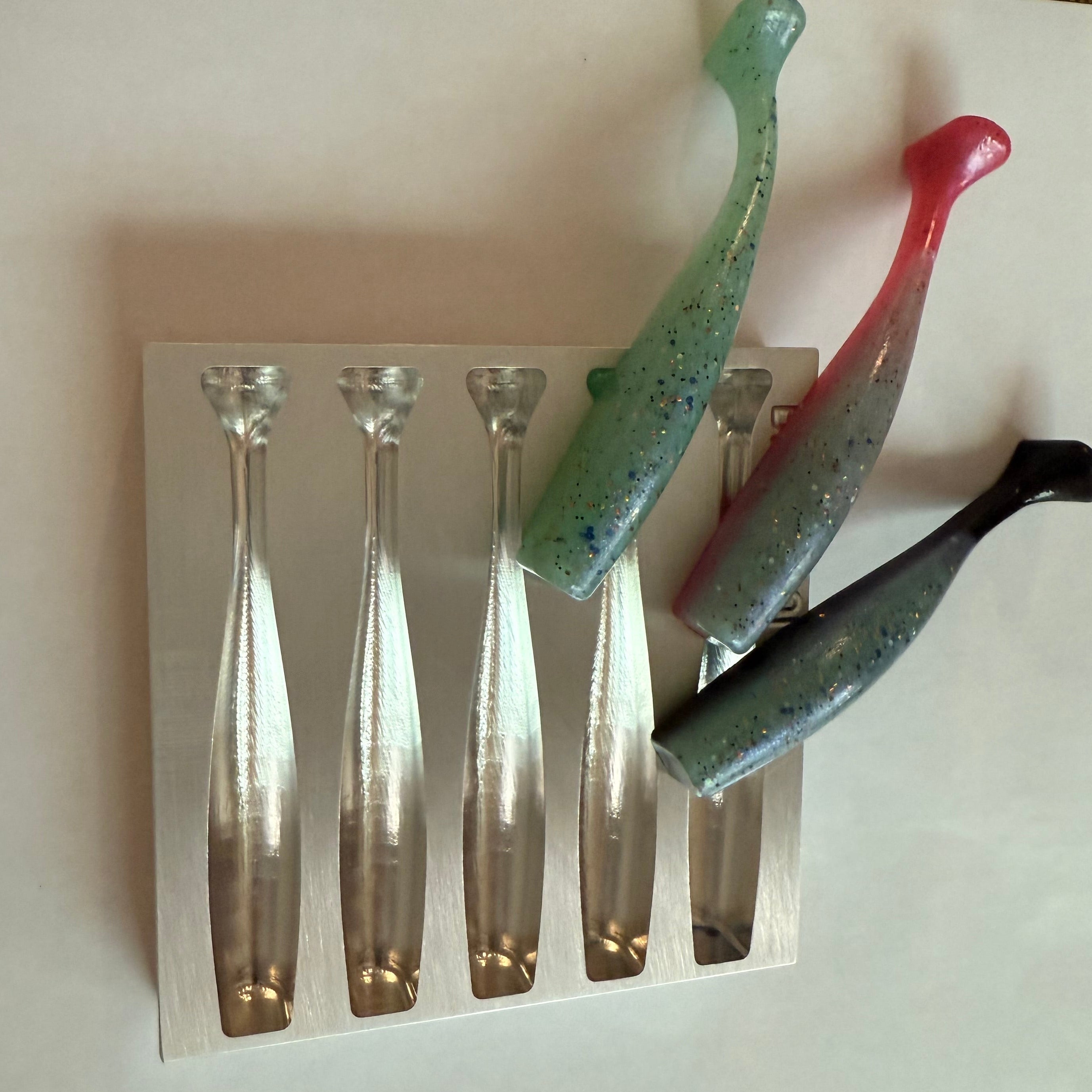 3.75” Aluminum Swim bait Mold