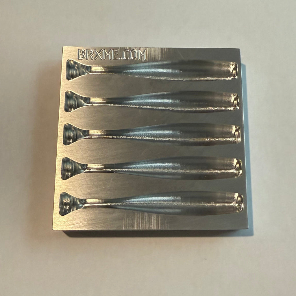 3.75” Aluminum Swim bait Mold
