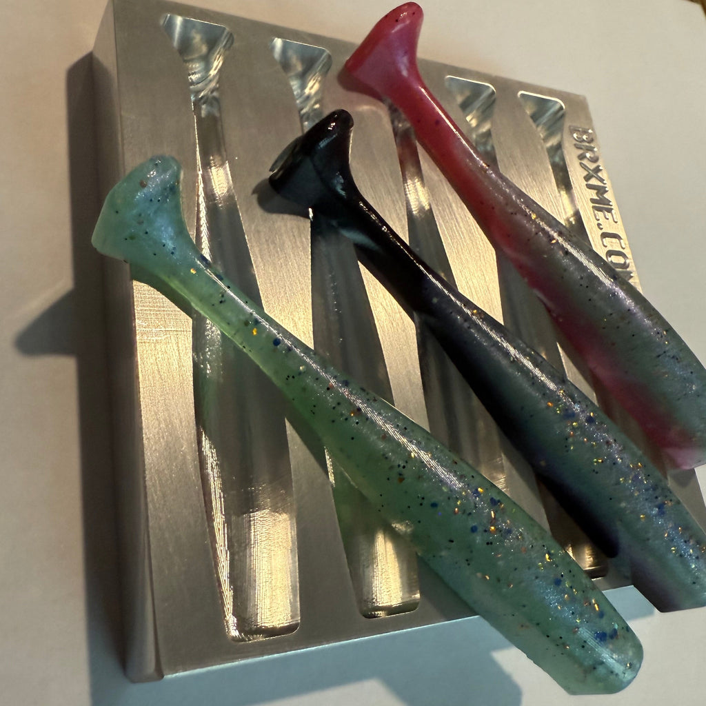 3.75” Aluminum Swim bait Mold