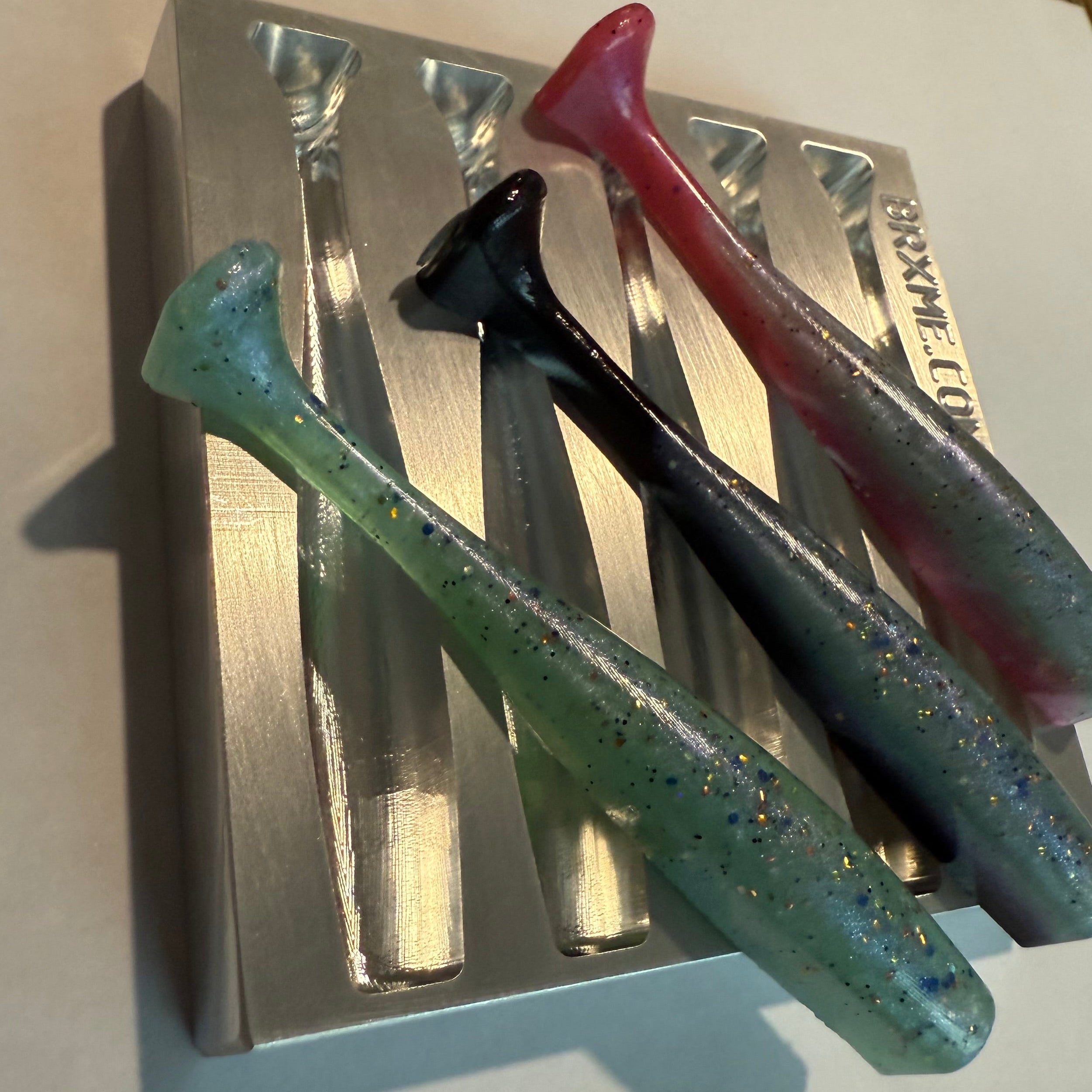 3.75” Aluminum Swim bait Mold