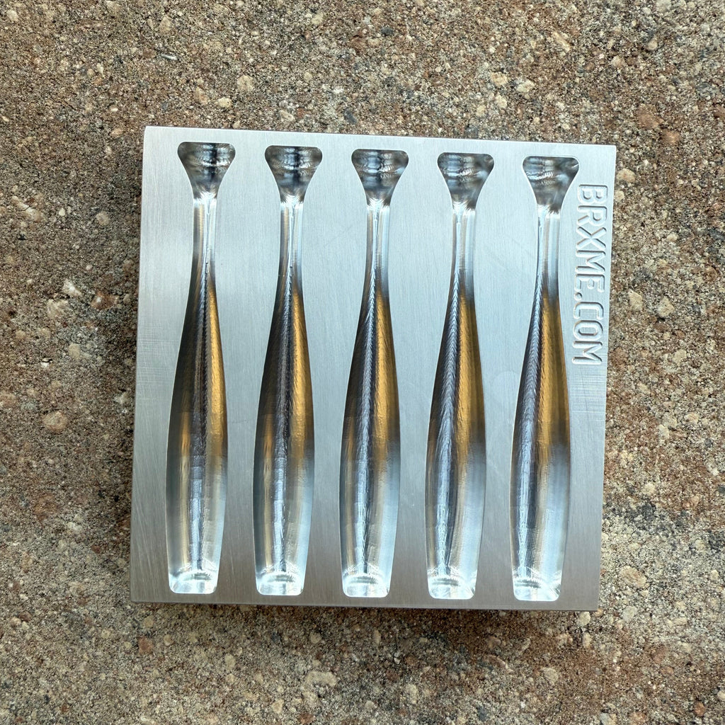 3.75” Aluminum Swim bait Mold
