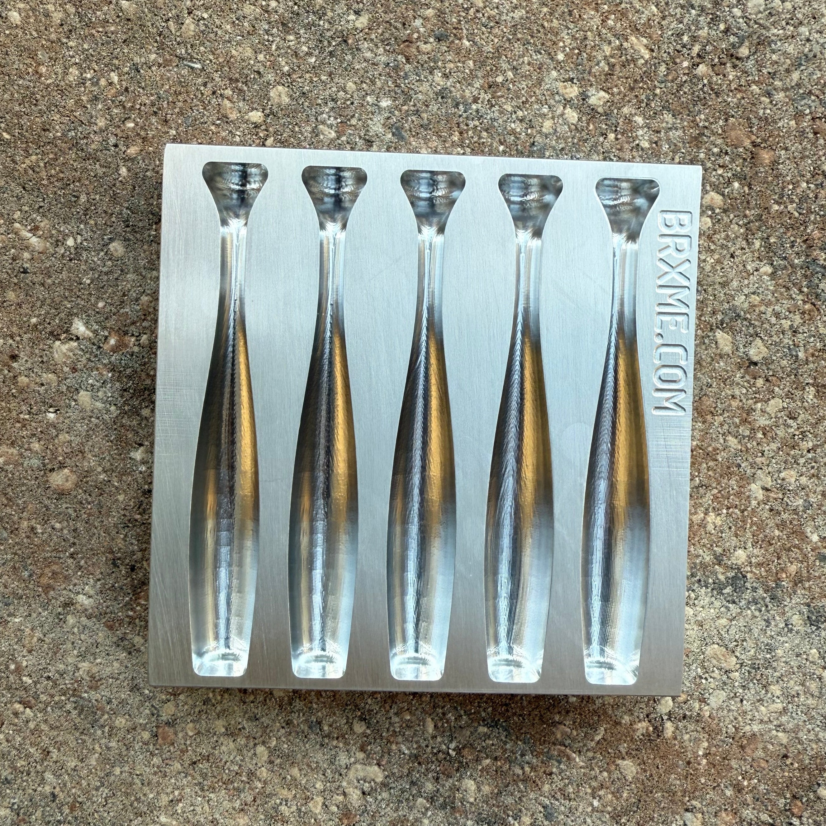 3.75” Aluminum Swim bait Mold