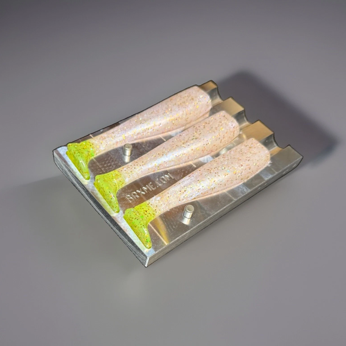 5in Swim Bait Mold, 2 Piece Injection Mold