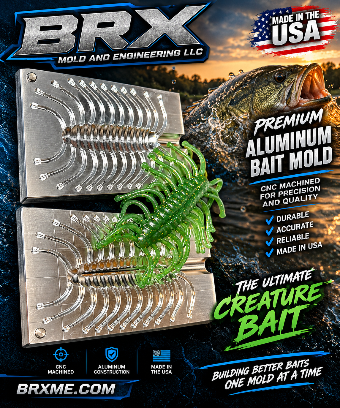 5” Ultimate Creature Bait Mold